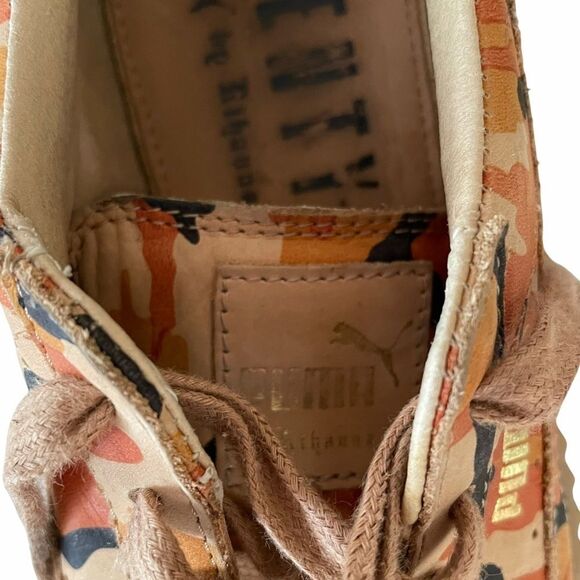 Puma X Fenty by Rihanna Creeper Camo Sneakers Size 7.5 - Picture 6 of 10